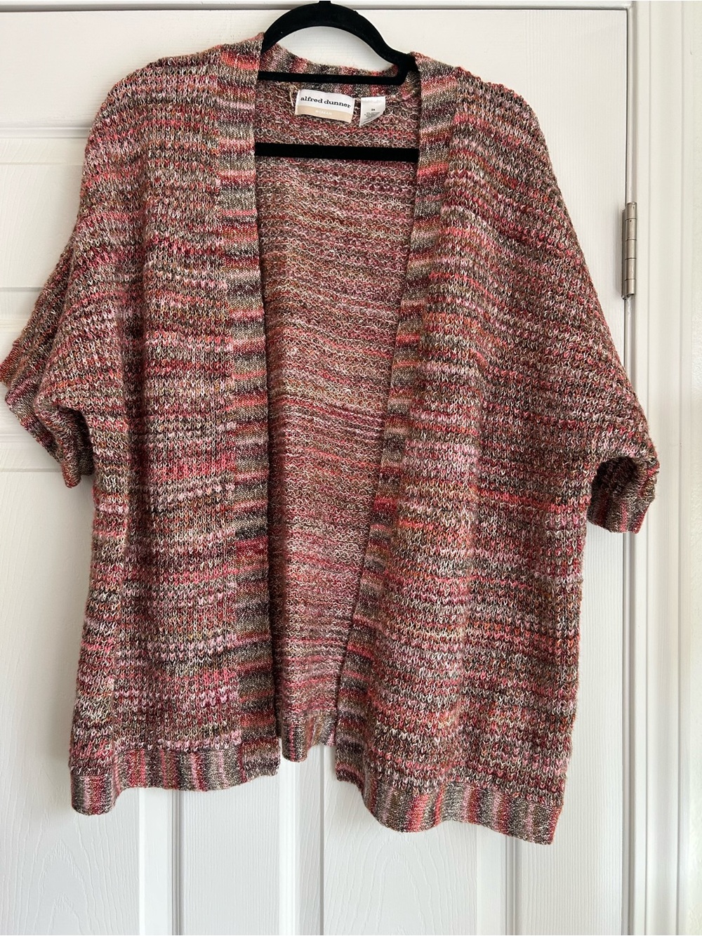 Vintage Alfred Dunner knit open sweater size 2x